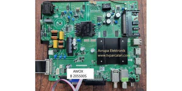 TP.MT5522S.PC822, AWOX 55" UHD SMART LED TV, B205500S Ana kart, Main board